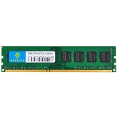 8GB DDR3, Rasalas 8GB 1600MHZ DDR3 PC3 12800U 1.5V CL11 2Rx8 PC3 DDR3 Ram DDR3 1600 Dual Rank Unbuffered 240 Pin DDR3 UDIMM Desktop Memory