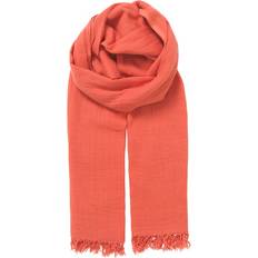 Bomull Halsdukar & Sjalar Becksöndergaard Gaze Ilkana Scarf 100x200 cm, Burnt Sienna, 100% Cotton