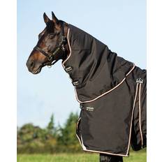 Horseware Rambo Optimo Hood Lite 0G - Navy/Burgundy