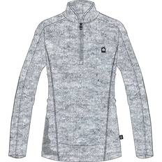 Equipage "Axon" Langærmet bluse Junior Grey Melange