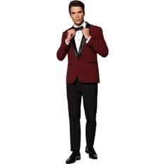 OppoSuits Anzug - Hot Burgundy/Bordeaux