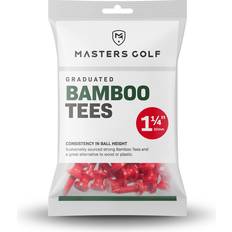 Red Golf Accessories Masters Bamboo Graduated Tees 1 1/4''