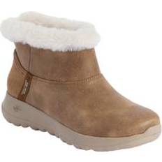 Skechers Women's Slip-ins: On-the-GO Joy Delightful Boots Chestnut Textile Vegan Chestnut