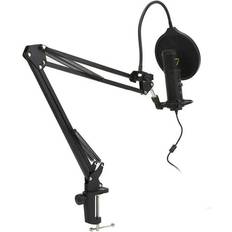 Microphones Hcscfish Cardioid Studio Mic Kit Condenser Microphone 80HZ-20KHZ for Recording