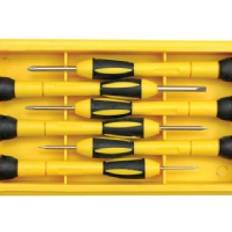 Vorel PL 1.4-3mm precision screwdrivers PH00-PH1 6pcs. Crv 64553 Stjerneskruetrækker