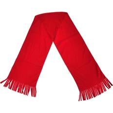 Polyester Scarfs Result Active Fleece Winter Tassel Scarf Red One