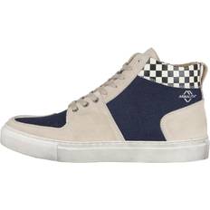 Blå Motorcykelstøvler Helstons Grandprix Motorcycle Boots - Blue/Beige Man