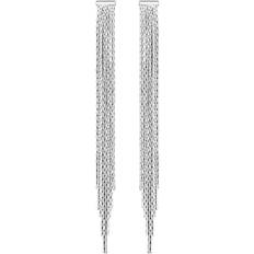 Lipsy Silver Statement Snake Earrings