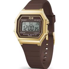 Ice Watch Watches Ice Watch Digit Retro Brown Cappuccino WoMens 022065 Silicone One Size