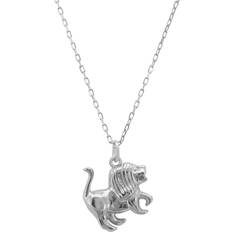 Signes du Zodiaque Colliers Latelita Zodiac Star Sign Necklace Silver Leo One