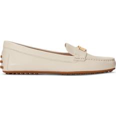 Lauren Ralph Lauren Barnsbury Nappa Leather Driver Skor Dam Beige