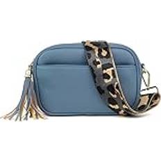 Leopard Crossbody Bags Threaded Pear Courtney Crossbody Choose Your Strap