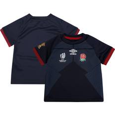Rugby Game Jerseys Umbro England RWC 2023 Alternate Replica Rugby Baby Shirt