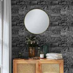 vidaXL 3D Stone Look Light Grey 10 x 0.53 m