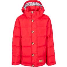 Red Jackets Trespass Kids Parka Jacket TP50 Exposure Red 11/12