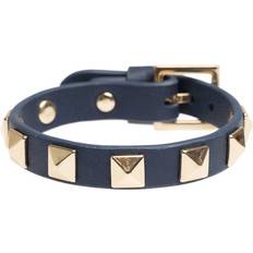 Smykker Dark Stud Bracelet - Gold/Navy Blue