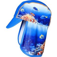 Baby UV Hoeden Playshoes Zwemcap Onderwaterwereld - Blauw