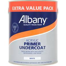 Albany Acrylic Primer Undercoat Wood Paint White