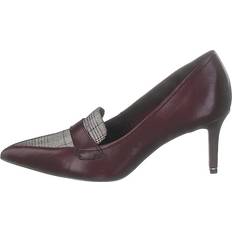 Lila Pumps Tamaris 1-1-24409-33 570 Merlot/tartan, Female, Sko, Højhælede, hæle, Lilla