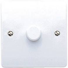 MK Single Dimmer Light Switch 500W White