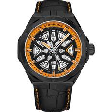 Stührling Swiss Automatic Gio 379 41mm Skeleton Orange One Size