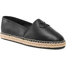 Uomo Espadrillas Calvin Klein Espadrille HW0HW01457 Nero