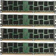 FIGGRITID FIGGRITID 4X 8GB DDR3 1333MHZ Ecc Ramminne PC3L-10600R 1,35V 2RX4 REG Ecc RAM för server arbetsstation