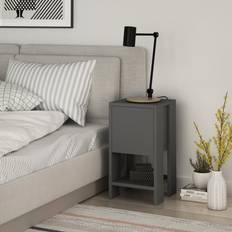 Decortie Anthracite Decortie Ema Bedside Table