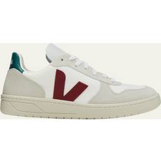 Veja V-10 B Mesh Sneakers - White Marsala Brittany
