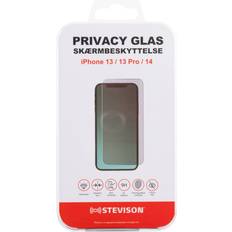Stevison Privacy-Glas til iPhone 13, 13 Pro og 14