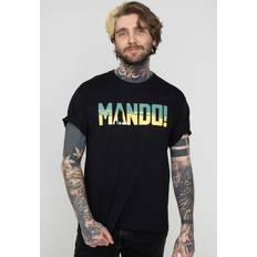 Clothing Star Wars The Mandalorian Season Mando T-Shirt black