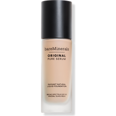 BareMinerals Original Pure Serum Radiant Natural Liquid Foundation Mineral SPF20 #01 Fair Cool