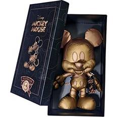 Peluches Simba 6315870313 Disney Mickey Mouse Bronze,Édition Avril,Exclusivité Amazon,Figurine en Peluche 35 cm,Coffret Cadeau, Édition Limitée Collector