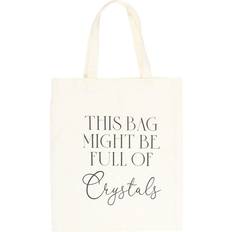 Black Fabric Tote Bags Something Different Full Of Crystals Cotton Tote Bag