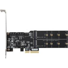 Tlily PCIE3.0 X4 To 2 B-KEY PCIE3.0 X4 To