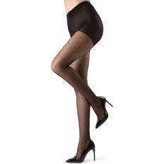 MeMoi Petite Point Sheer Fashion Tights