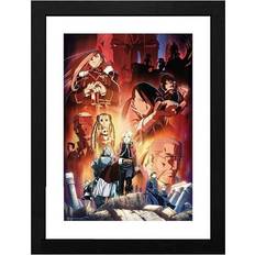 Métal Arts encadrés Fullmetal Alchemist: Brotherhood Key Art Framed Art Print Arte enmarcado