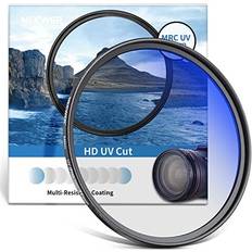 Neewer 77mm MRC UV Protection Filter 30 Layer Multi Resistant Nano Coatings/HD Optical Glass/Water Repellent/Scratch Resistant/Ultra Slim/Ultraviolet Filter