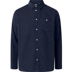 Knowledge Cotton Apparel Tøj Knowledge Cotton Apparel Corduroy Skjorte, Total Eclipse