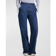 Natural - Women Jeans Derek Lam 10 Crosby Faye High Rise Tailored Jeans - Bedford Dark