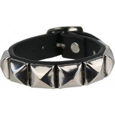 Faux Leather Bracelets Rock Daddy Heavy Metall Pyramiden Armband