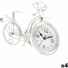 Metal Bordure Gift Decor Cykel Hvid Metal 33 x 22.5 x 4.2 cm Set af 4 Bordur