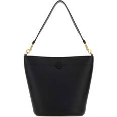 Gucci Bucket Bags Gucci Tory Burch Woman Black Leather Mcgraw Bucket Bag