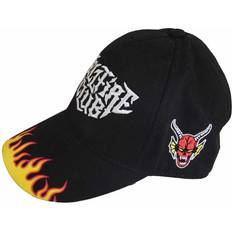 Kopfbedeckungen Stranger Things hellfire club baseball cap neu Schwarz Einheitsgröße