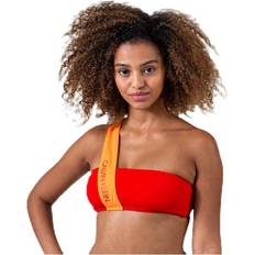 Calvin Klein Elastane/Lycra/Spandex Swimsuits Calvin Klein Bandeau Natación Ropa - Rojo