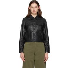 Leather Jackets Rag & Bone Debbie Leather Jacket Black