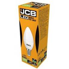 Light Bulbs JCB LED Candle 250lm Opal 3w Light Bulb E14 2700k White