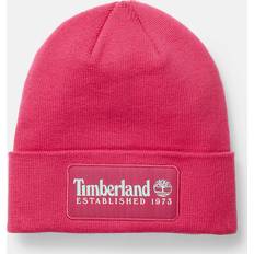 Timberland Woman Beanies Timberland Established 1973 Unisex Knitted Hats & Beanies Purple One