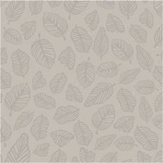 Beige Serviettes en Tissu Cooee Design Leaf 33x33 cm 20-pack Sand Serviette en Tissu Beige (33x33cm)