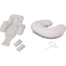 Nursing Pillow Pregnancy & Nursing Pillows Clevamama Clevacushion Nursing pillow & Baby Nest Grey